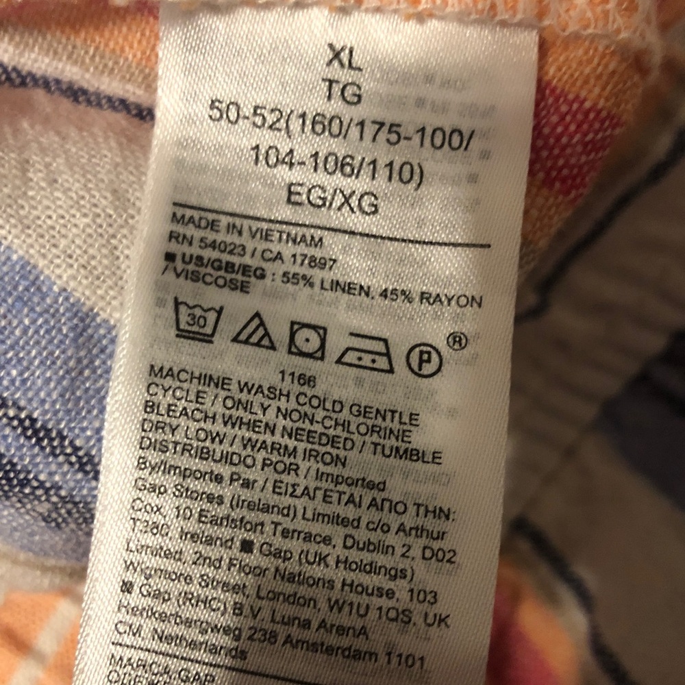 Gap Women's Multicolor Striped Drawstring Shorts … - image 5